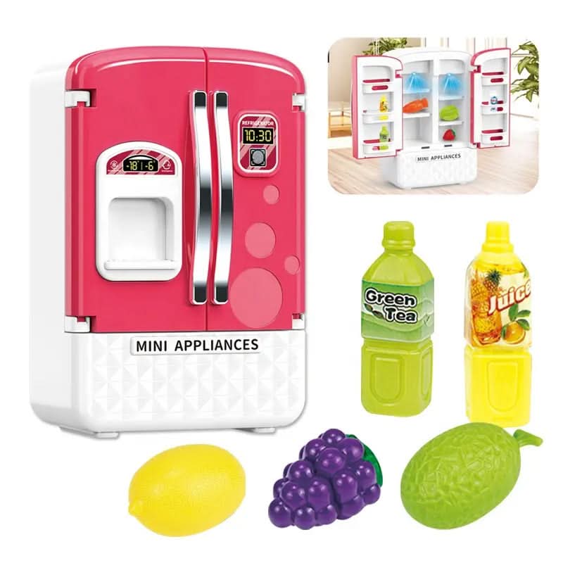 Refrigerator With Light & Music - Fuchsia, Musical Toys, Chase Value, Chase Value