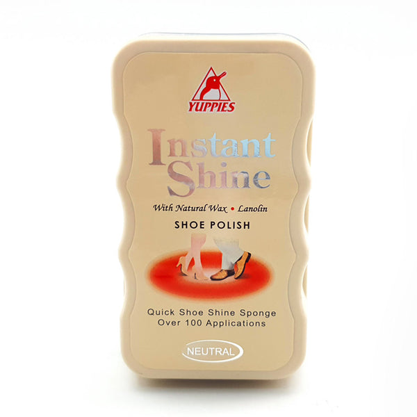 Shoe instant shine sponge - Neutral