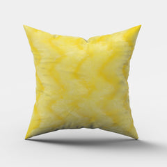 Fur Cushion - Yellow