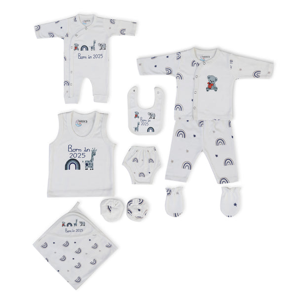 Newborn 10Pcs Gift Set Rainbow
