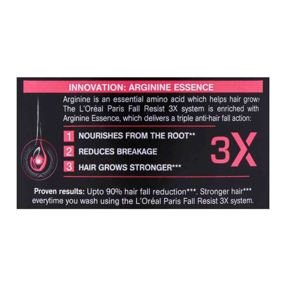 L'Oreal Paris Fall Resist 3x Anti Hair-Fall Shampoo 175ml, Shampoo & Conditioner, L'Oreal, Chase Value