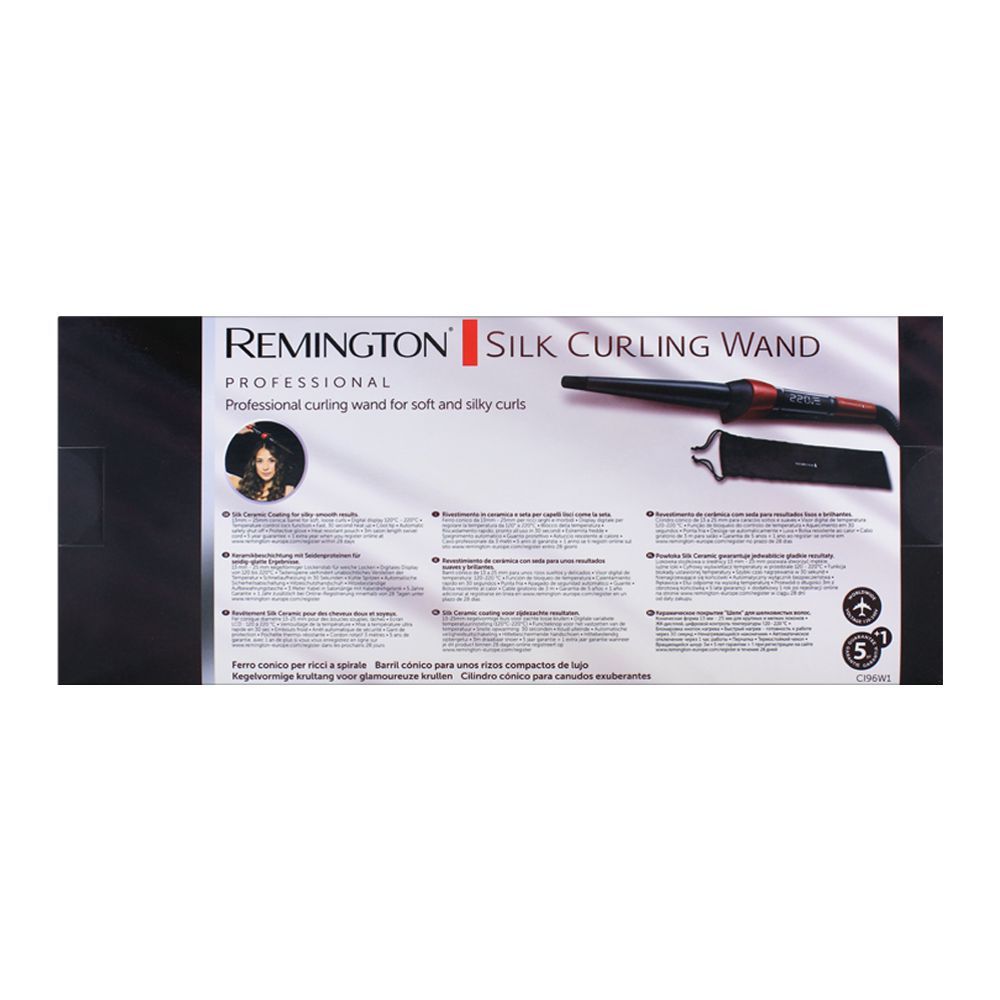 Remington Curler Silk Wand W1 C196, Straightener & Curler, Remington, Chase Value