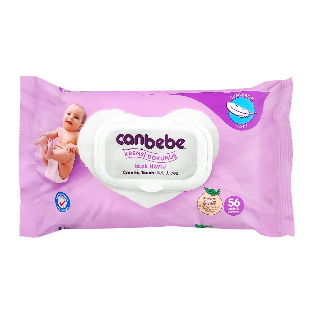 Canbebe Creamy Touch Extra Soft Baby Wipes, 56-Pack, Diapers & Wipes, Canbebe, Chase Value