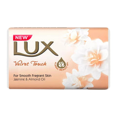 Lux Velvet Touch Jasmin & Almond Oil Soap 128g, Soaps, Lux, Chase Value