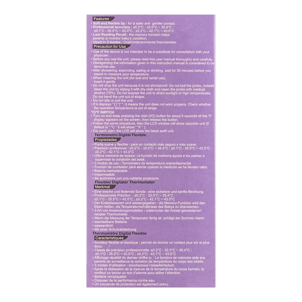 Farlin Doctor J. Flexible Digital Thermometer, BF-169A, Feeding Supplies, Farlin, Chase Value