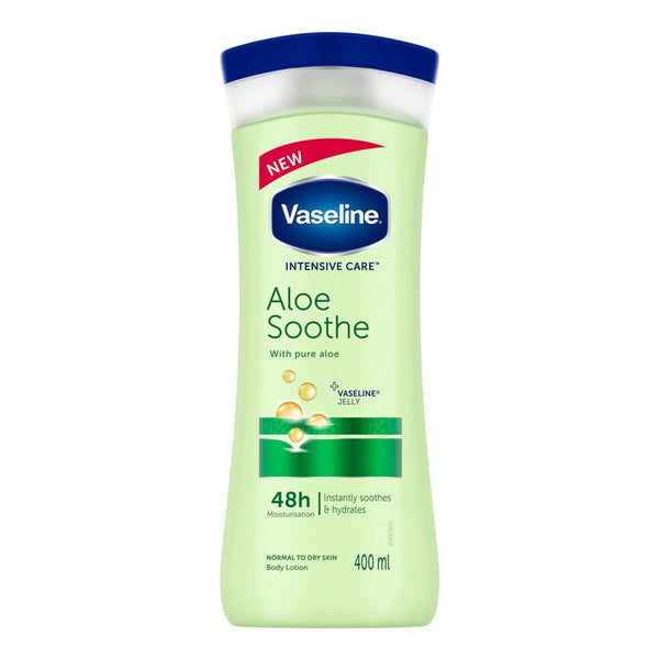 Vaseline Intensive Care Aloe Soothe Lotion 400ml, Creams & Lotions, Vaseline, Chase Value