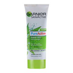 Garnier Skin Active Pure Active Neem Purifying Face Wash, For Normal To Oily Skin, 100ml