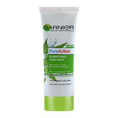 Garnier Skin Active Pure Active Neem Purifying Face Wash, For Normal To Oily Skin, 50ml, Face Washes, Garnier, Chase Value