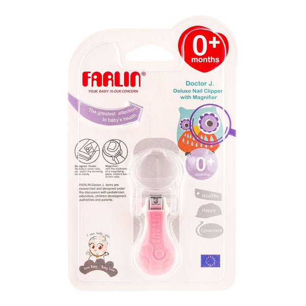 Farlin Doctor J. Deluxe Nail Clipper With Magnifier, 0m+, BC-50006, Feeding Supplies, Farlin, Chase Value