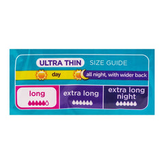 Always Ultra Thin No Stain Long Pads, 32-Pack