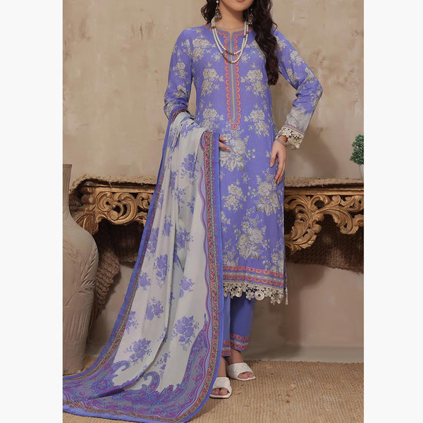 VS Malhar Cambric Printed Unstitched 3Pcs Suit V-1, Women, 3Pcs Shalwar Suit, VS Textiles, Chase Value