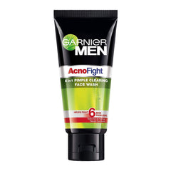 Garnier Men Acno Fight 6-In-1 Pimple Clearing Face Wash 50g, Face Washes, Garnier, Chase Value
