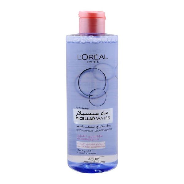 Loreal Paris Micellar Water 400Ml, BEAUTY & PERSONAL CARE, TONERS, L'Oreal, Chase Value