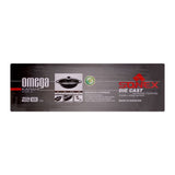 Sonex Omega Die Cast Karahi, With Glass Lid, 28cm, 52304, Cookware & Pans, Sonex, Chase Value