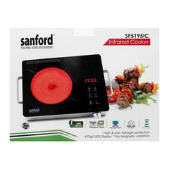 Sanford Infrared Electric Cooker, 2200W, Sf-5195
