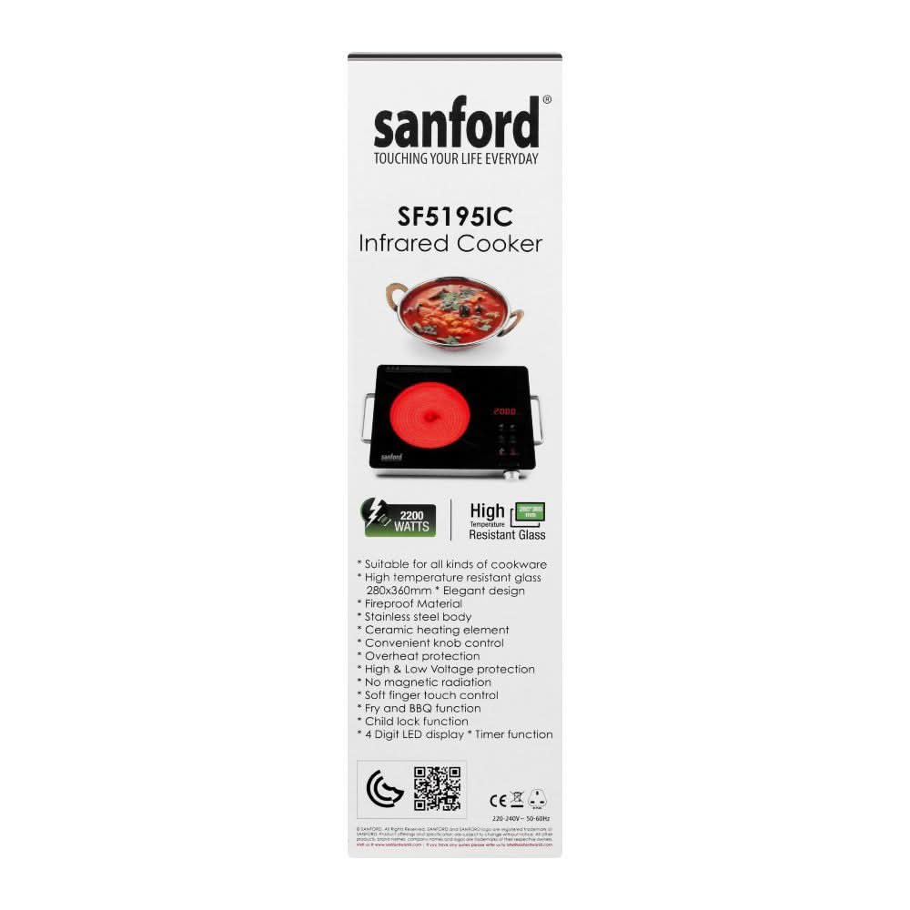 Sanford Infrared Electric Cooker, 2200W, Sf-5195, Toaster & Hot Plate, Sanford, Chase Value