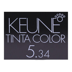 Keune Tinta Hair Color 5.34 Light Golden Copper Brown