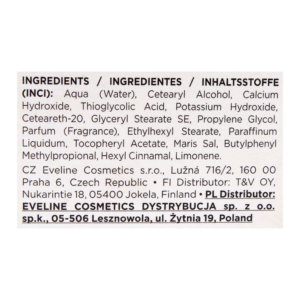 Eveline Active Epil Sea Minerals + Vitamin E Depilatory Cream 125ml, Hair Removal, Eveline, Chase Value