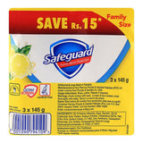 Safeguard Soap Lemon Fresh 3-Pack 145gm Value Pack, Soaps, Safeguard, Chase Value