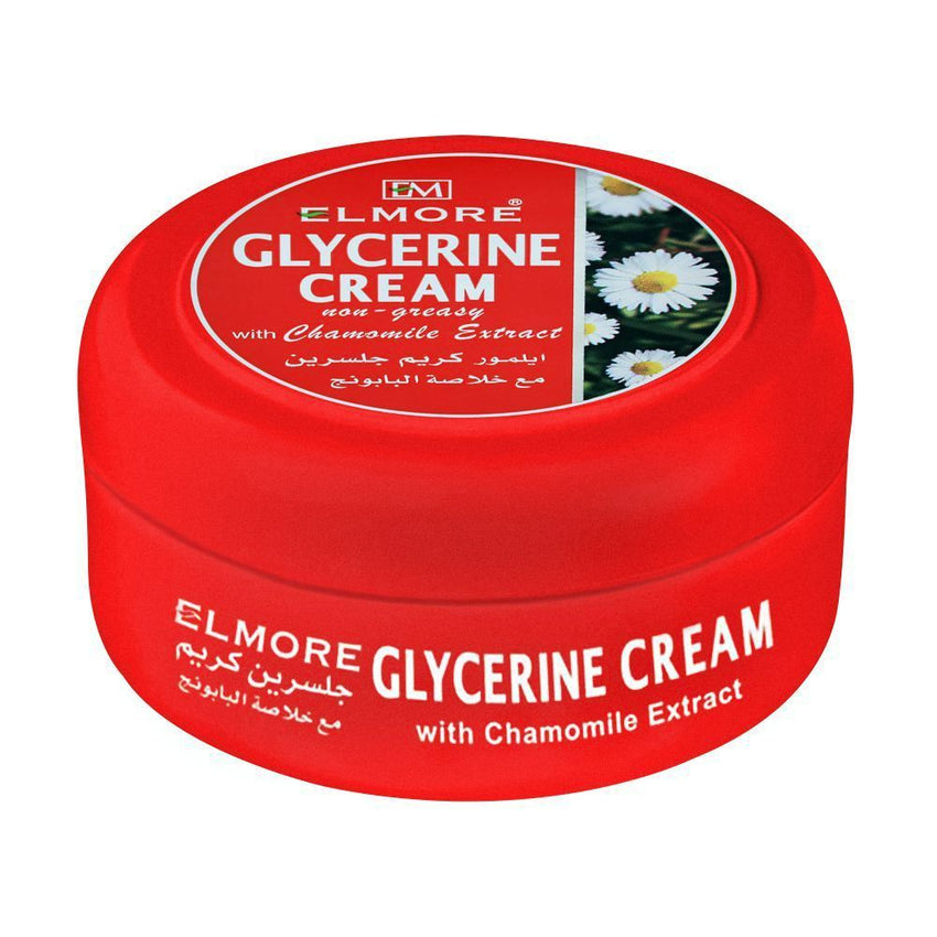 Elmore Glycerine Cream With Chamomile Extract, 90g, Creams & Lotions, Elmore, Chase Value