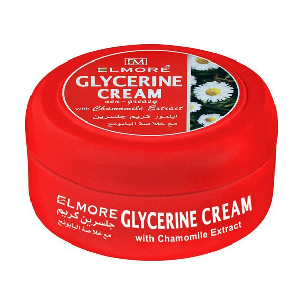 Elmore Glycerine Cream With Chamomile Extract, 90g, Creams & Lotions, Elmore, Chase Value