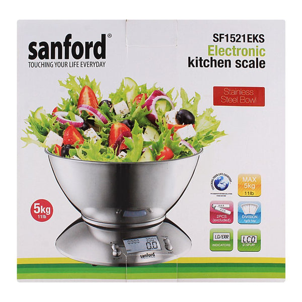 Sanford Electronic Kitchen Scale SF-1521KS, Home Accessories, Sanford, Chase Value