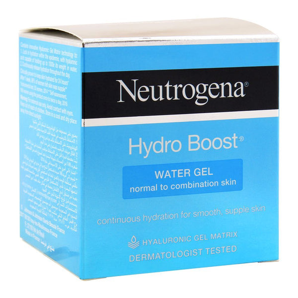 Neutrogena Hydro Boost Water Gel, Normal To Combination Skin, 50ml, Face Washes, Neutrogena, Chase Value