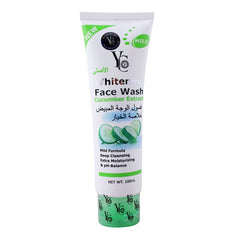 YC Whitening Face Wash, With Cucumber Extract, 100ml, Face Washes, YC, Chase Value
