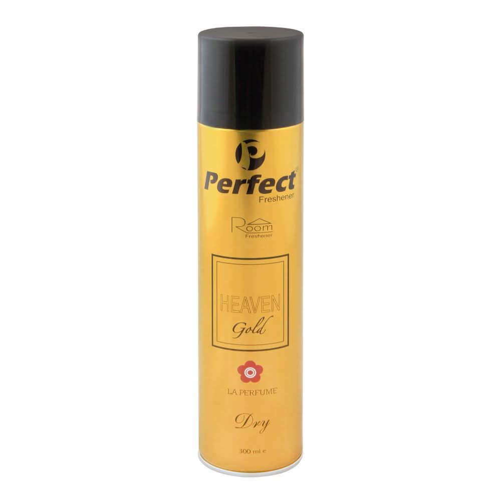 Perfect Heaven Gold Room Air Freshener, 300ml, Air Freshners, Perfect, Chase Value