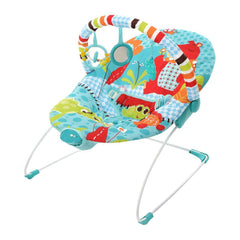 Mastela Soothing Cradling Vibrations Bouncer, Fish/Flower, 3-11 KG, 6750, Carrier Strollers & Furniture, Mastela, Chase Value