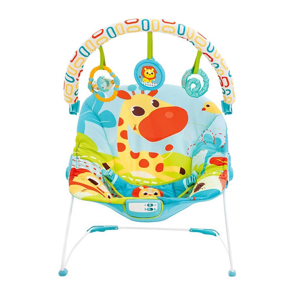 Mastela Soothing Cradling Vibrations Bouncer, Lion/Ants, 3-11 KG, 6875, Carrier Strollers & Furniture, Mastela, Chase Value
