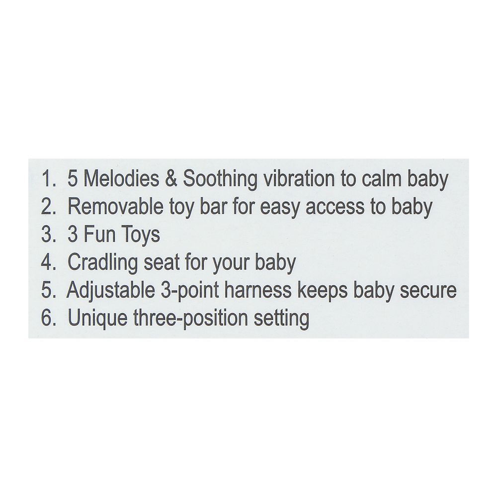 Mastela Soothing Cradling Vibrations Bouncer, Lion/Ants, 3-11 KG, 6875, Carrier Strollers & Furniture, Mastela, Chase Value