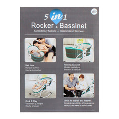 Mastela 5-In-1 Baby Rocker & Bassinet, 6037, Carrier Strollers & Furniture, Mastela, Chase Value