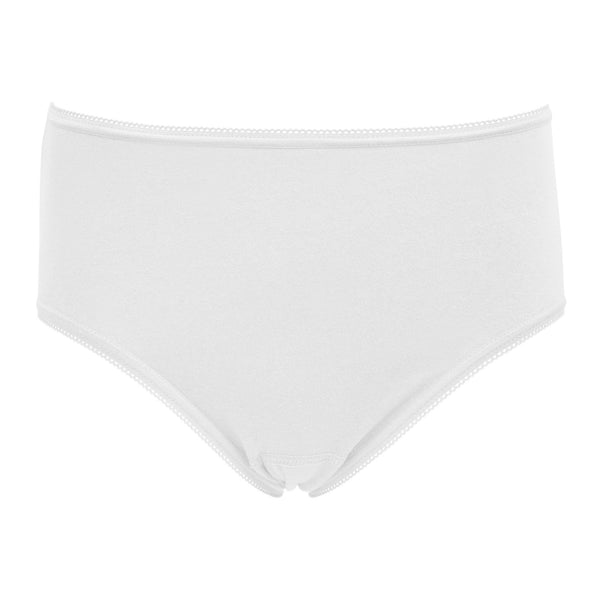 Women's  Panty Deluxe Brief - White