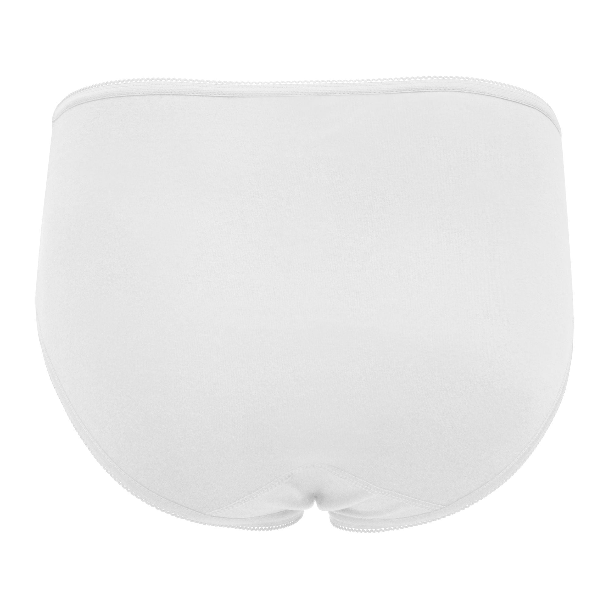 Women's  Panty Deluxe Brief - White, Women Panties, IFG, Chase Value