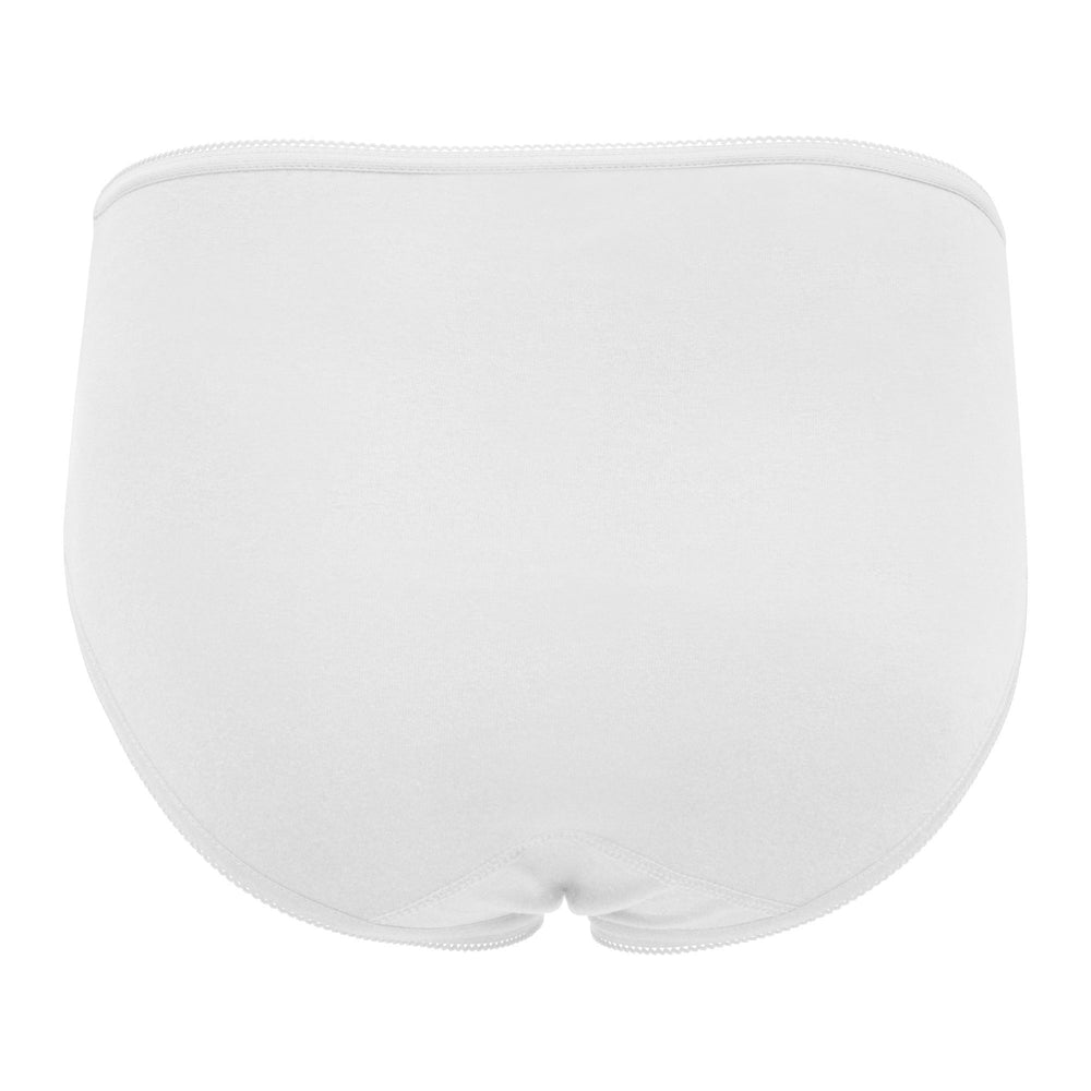 Women's  Panty Deluxe Brief - White, Women Panties, IFG, Chase Value
