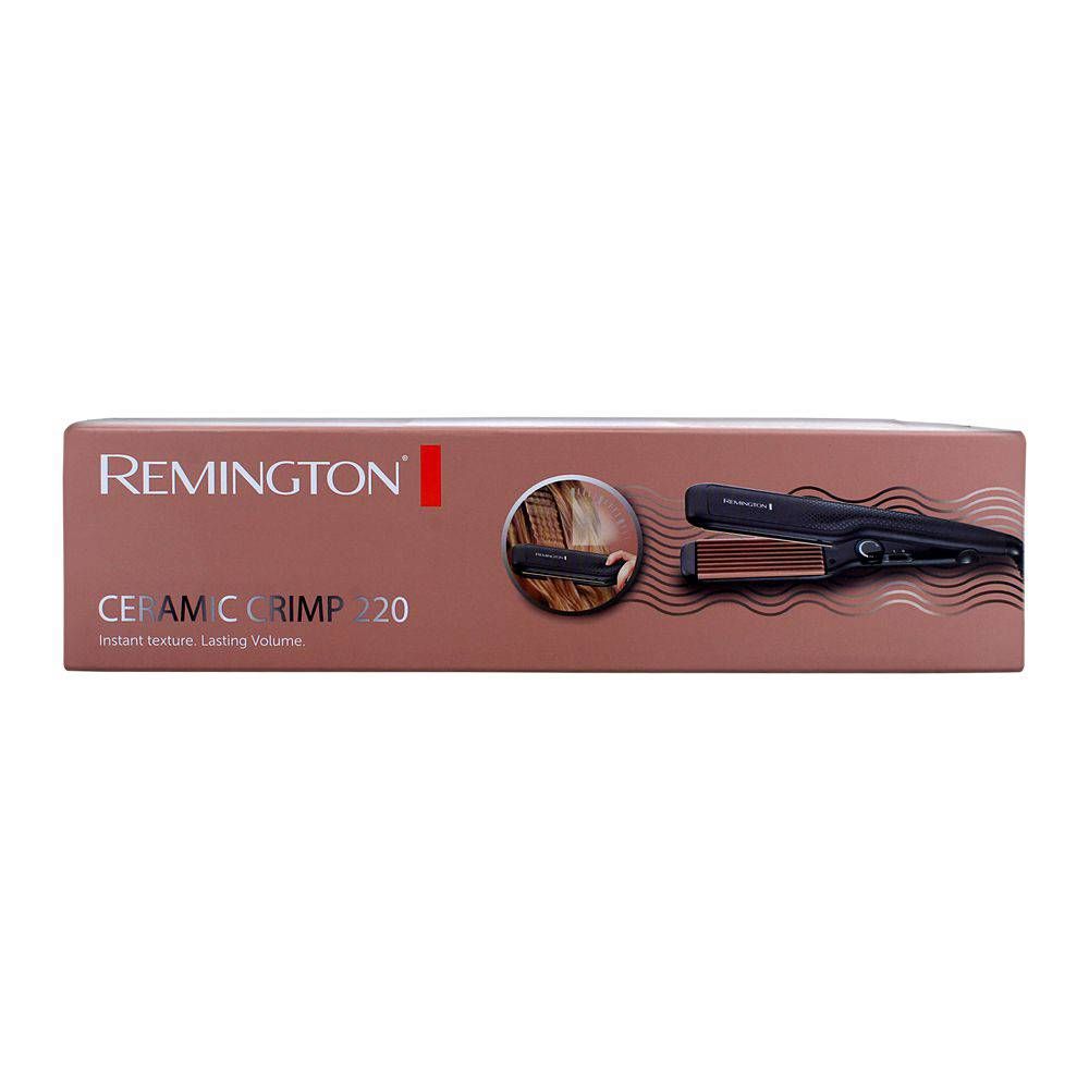 Remington Ceramic Crimp 220 Hair Straightener S3580, Straightener & Curler, Remington, Chase Value