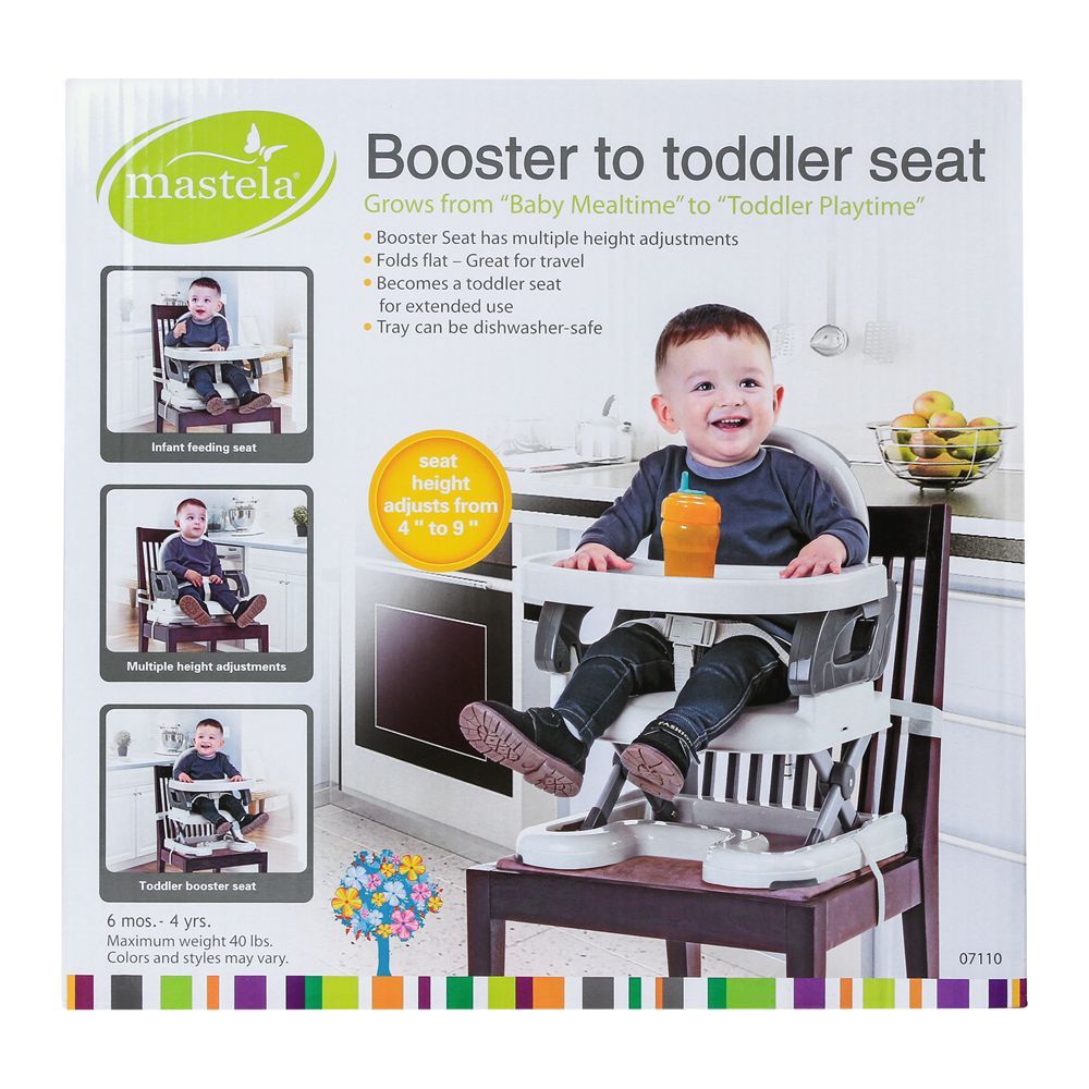 Mastela Baby Booster To Toddler Seat, 7110, Carrier Strollers & Furniture, Mastela, Chase Value