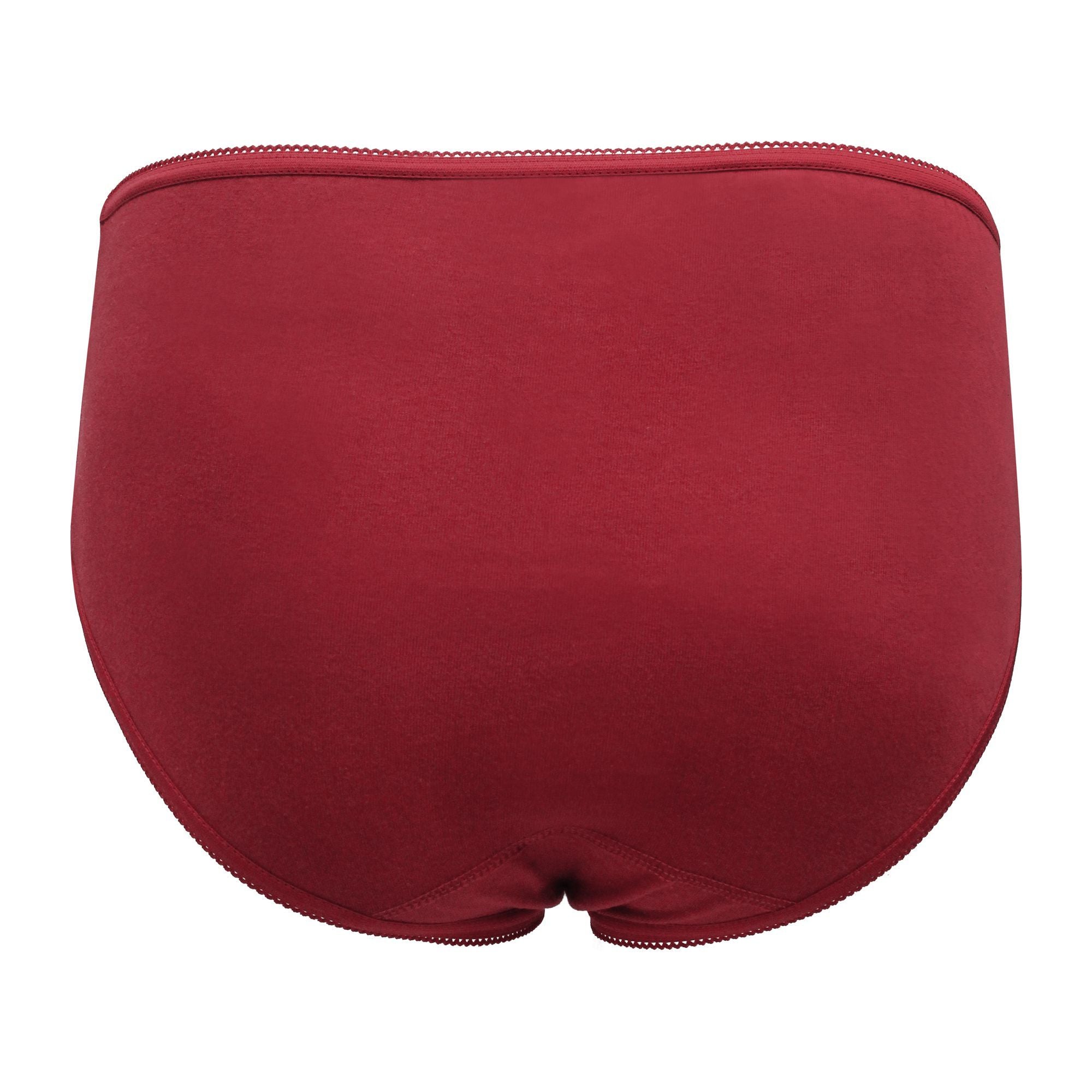 Women's  Panty Deluxe Brief - Maroon, Women Panties, IFG, Chase Value