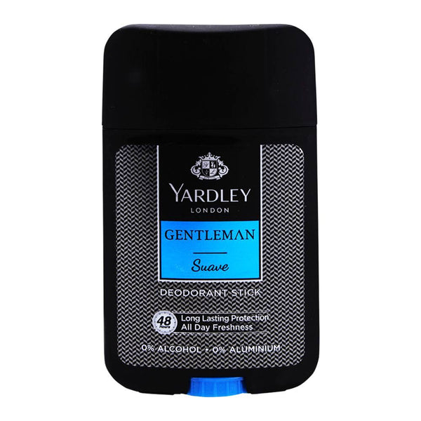 Yardley Gentleman Suave Deodorant Stick, 0% Alcohol, 50ml