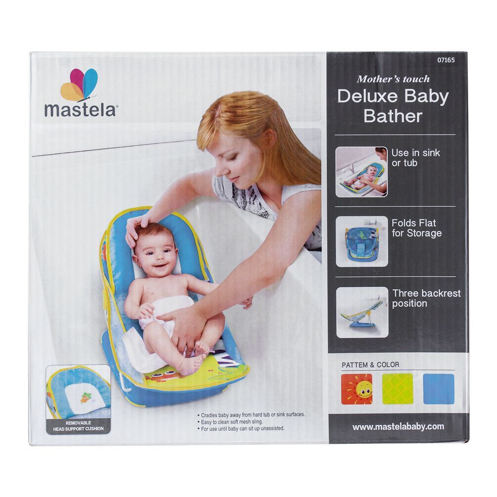 Mastela Deluxe Baby Bather, 7165, Carrier Strollers & Furniture, Mastela, Chase Value