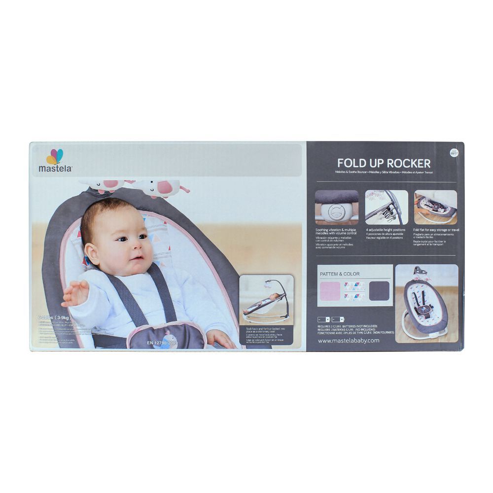 Mastela Baby Fold-Up Rocker, 6917, Carrier Strollers & Furniture, Mastela, Chase Value