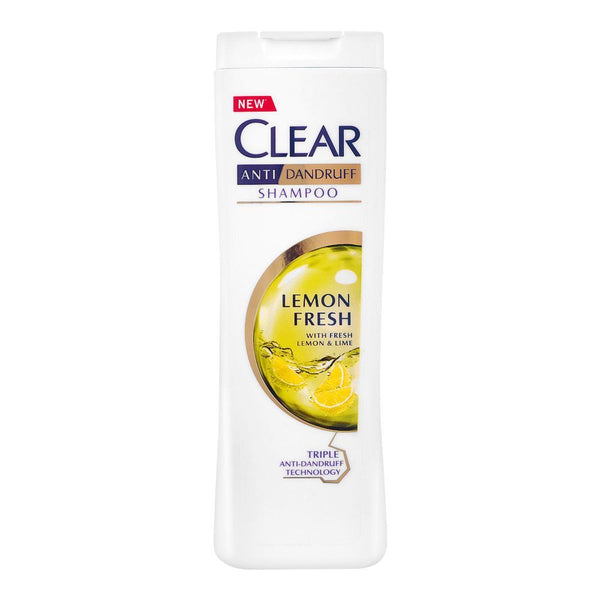 Clear Lemon Fresh Triple Anti-Dandruff Shampoo, 400ml, Shampoo & Conditioner, Clear, Chase Value