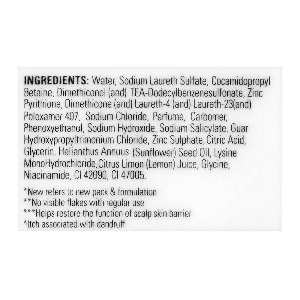 Clear Lemon Fresh Triple Anti-Dandruff Shampoo, 400ml, Shampoo & Conditioner, Clear, Chase Value