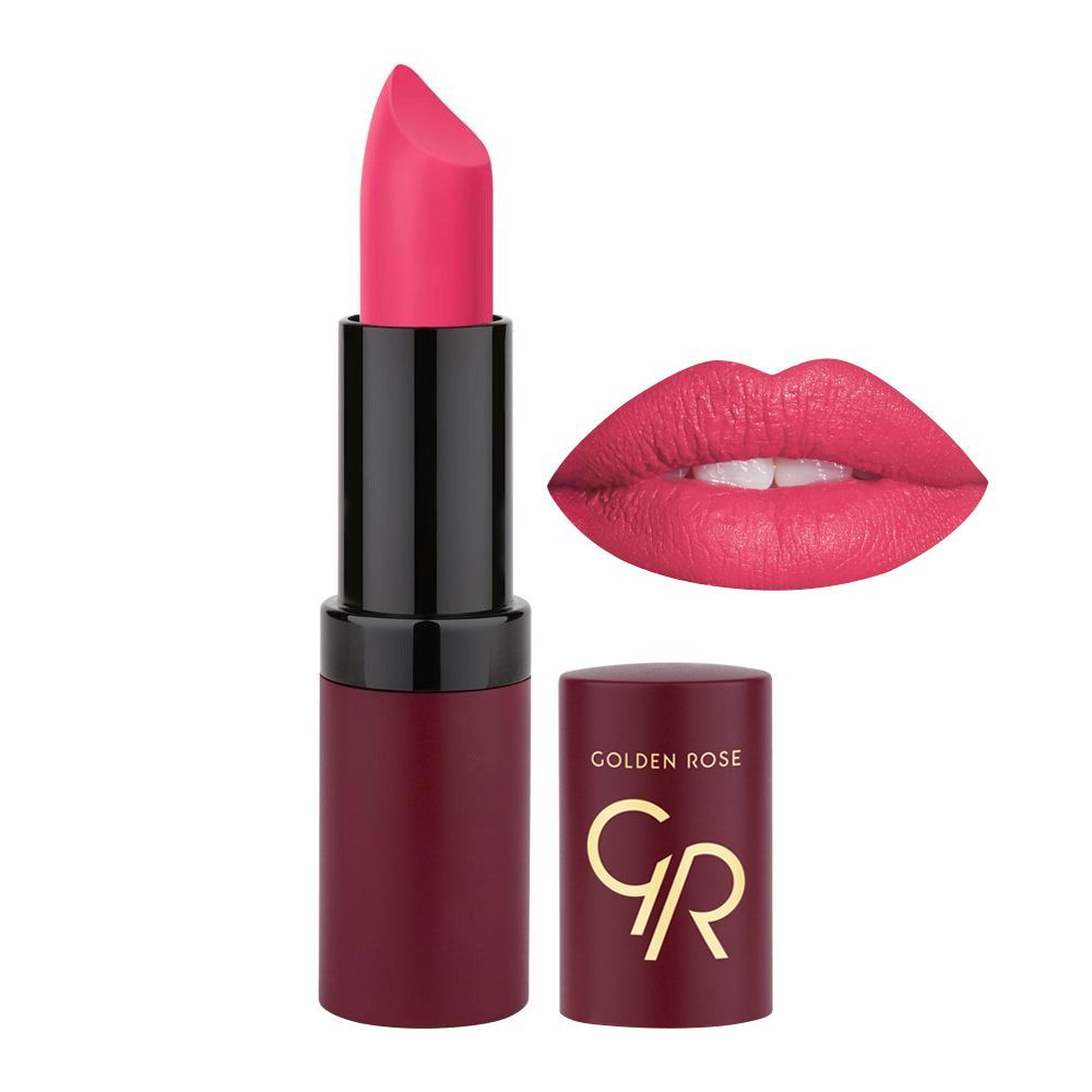 Golden Rose Velvet Matte Lipstick, 04, Lipstick, Golden Rose, Chase Value