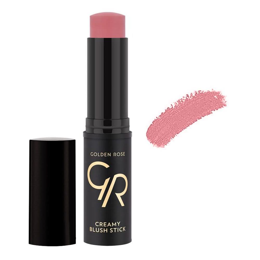 Golden Rose Creamy Blush Stick, 106, Soft & Velvet Touch, Paraben Free, Blush, Golden Rose, Chase Value