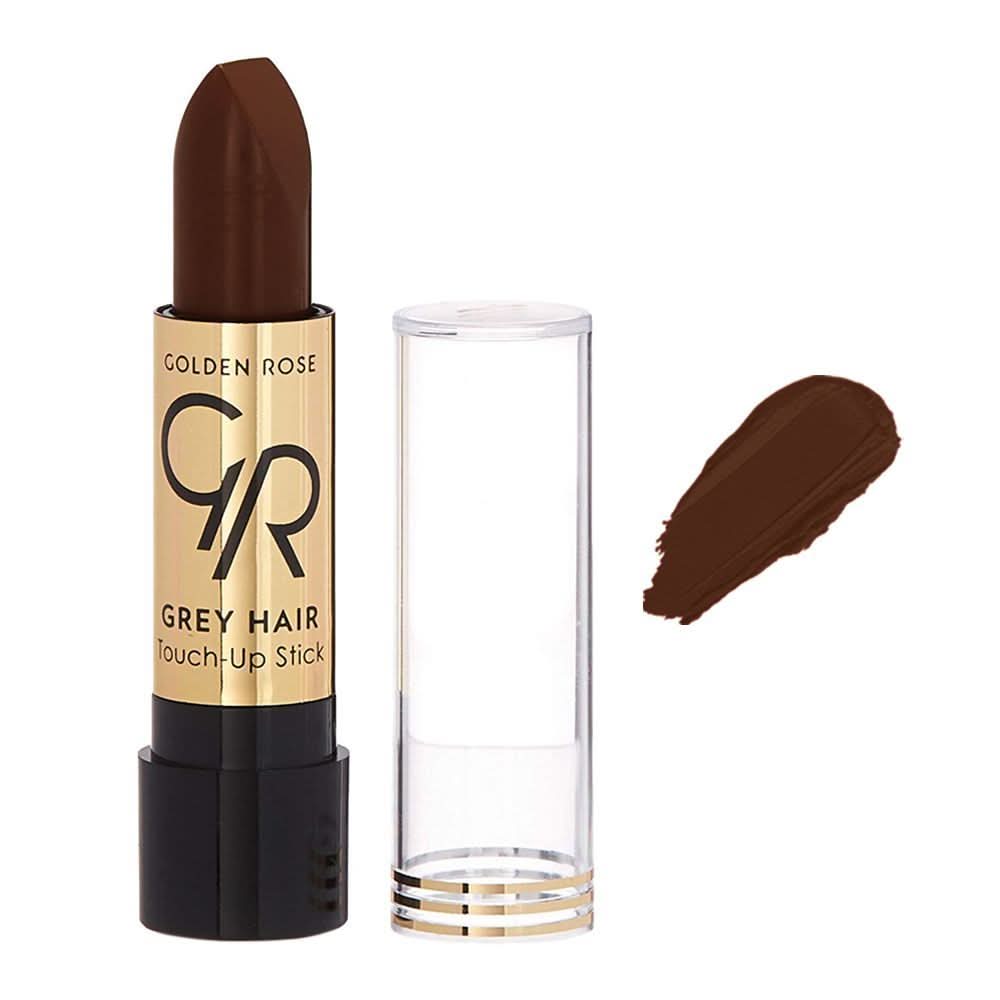 Golden Rose Grey Hair Touch-Up Stick, 07 Chestnut Brown, Lipstick, Golden Rose, Chase Value