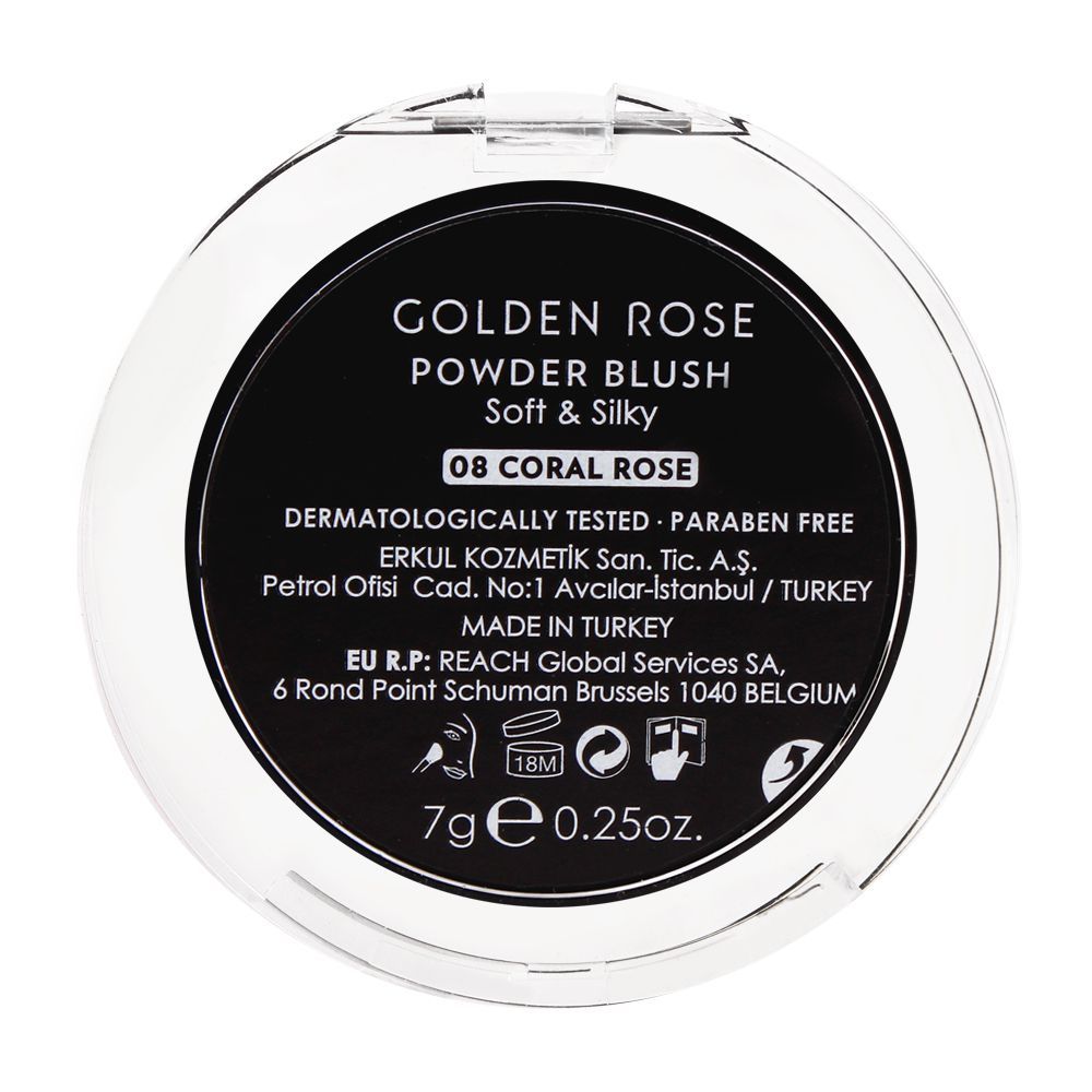 Golden Rose Powder Blush On 8, Blush, Golden Rose, Chase Value