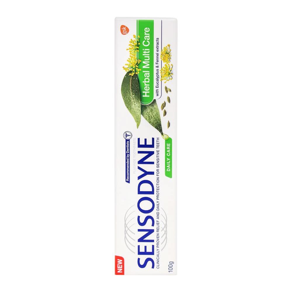 Sensodyne Herbal Multi Care Daily Care Toothpaste, 100g, Oral Care, Sensodyne, Chase Value