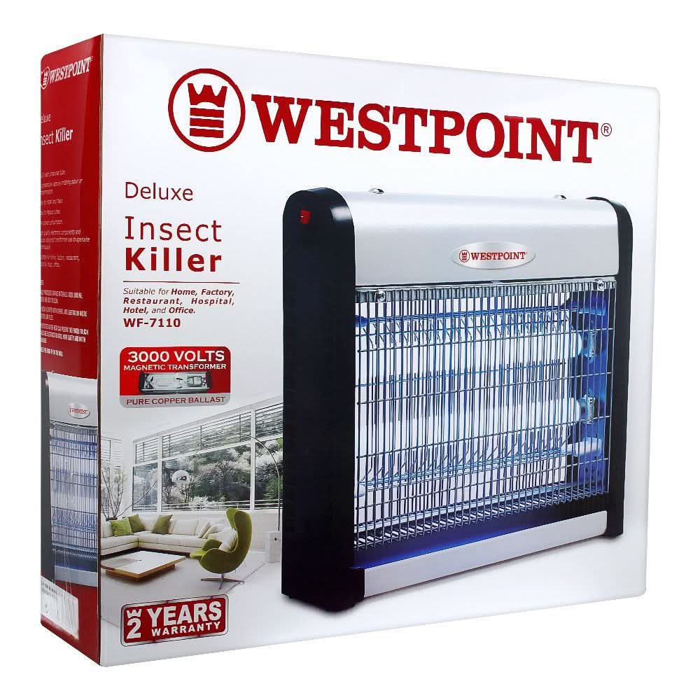 West Point Deluxe Insect Killer, 3000 Volts, WF-7110, Electronics, Westpoint, Chase Value